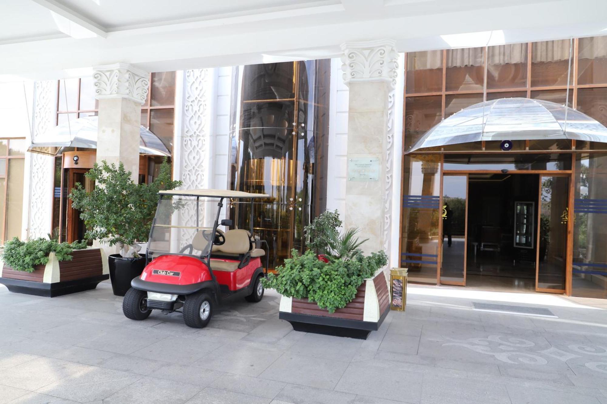 Ayan Palace Hotel Tovuz Exteriér fotografie