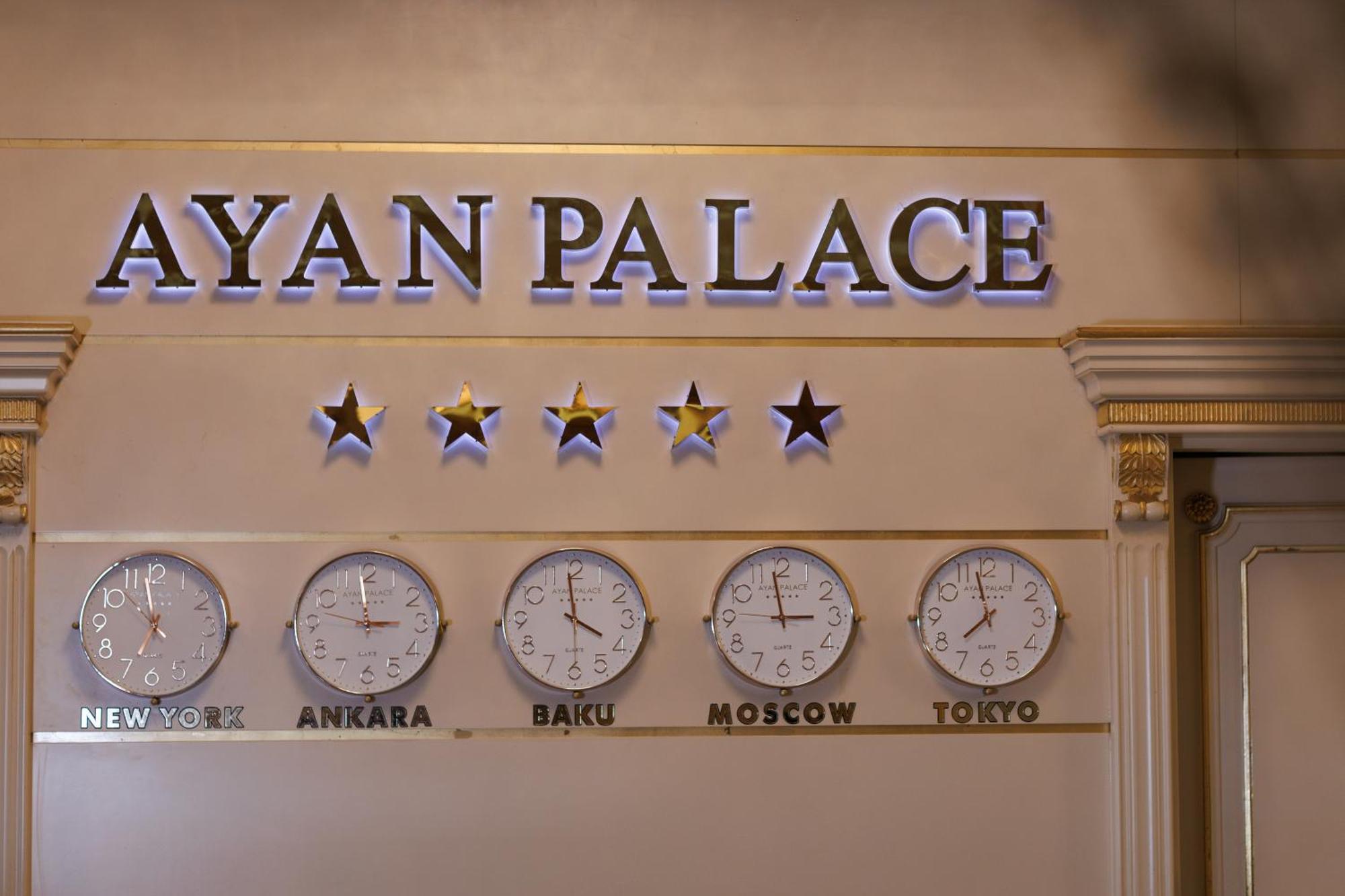 Ayan Palace Hotel Tovuz Exteriér fotografie