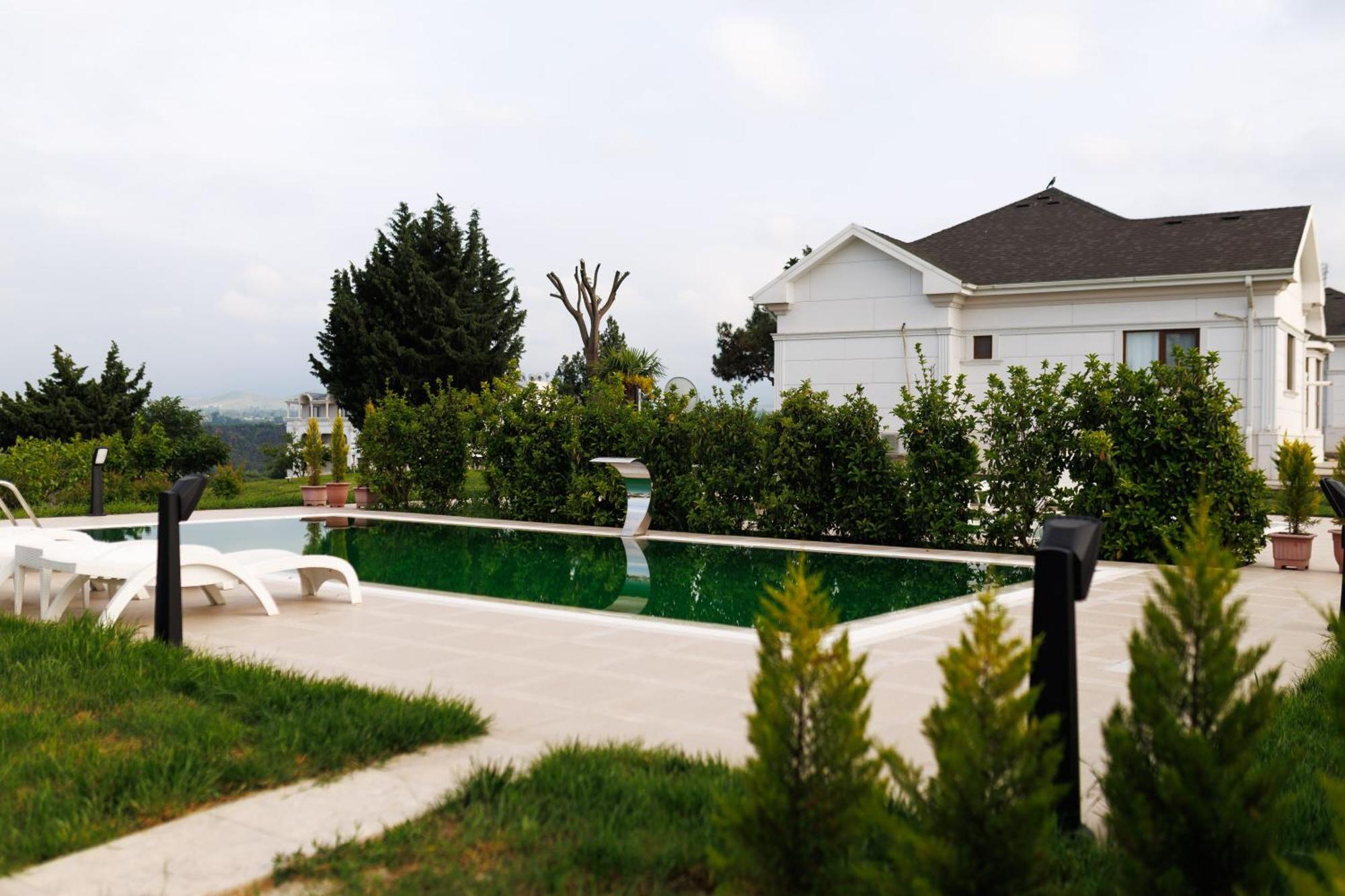 Ayan Palace Hotel Tovuz Exteriér fotografie