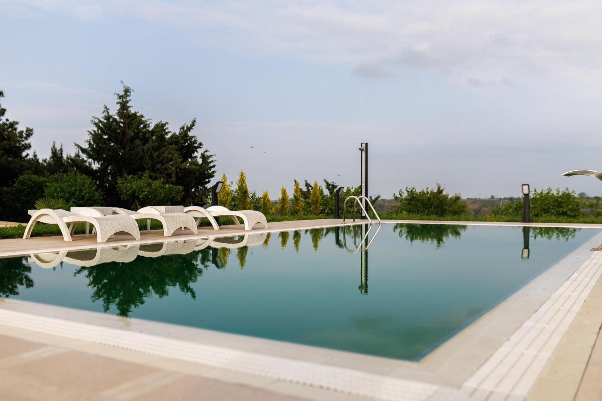 Ayan Palace Hotel Tovuz Exteriér fotografie